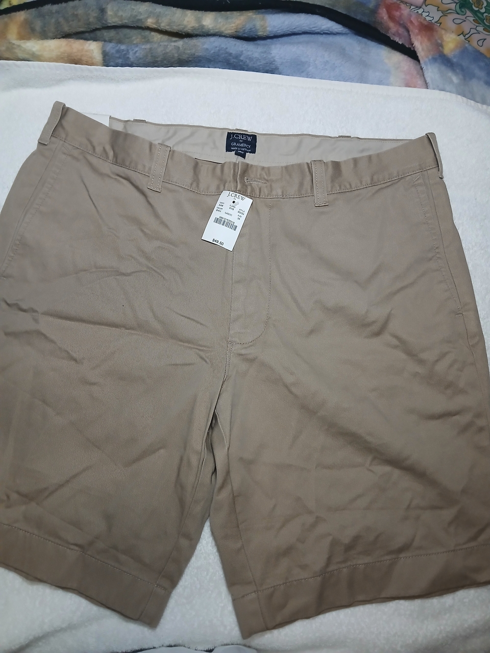 J. Crew Men’s Classic Chino Shorts in Khaki